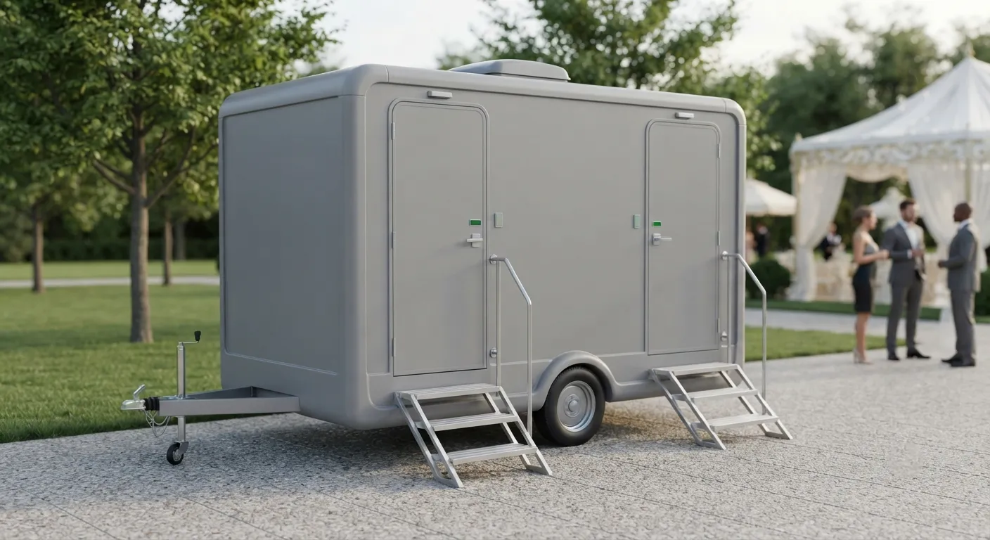 2 Stall Restroom Trailer in St. Louis, MO