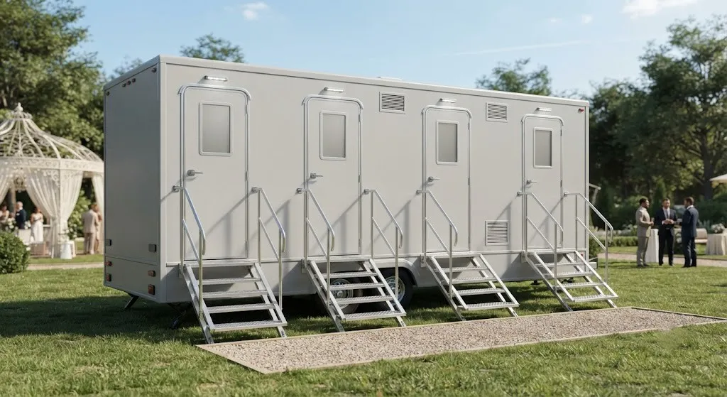 4 Stall Restroom Trailer in St. Louis, MO