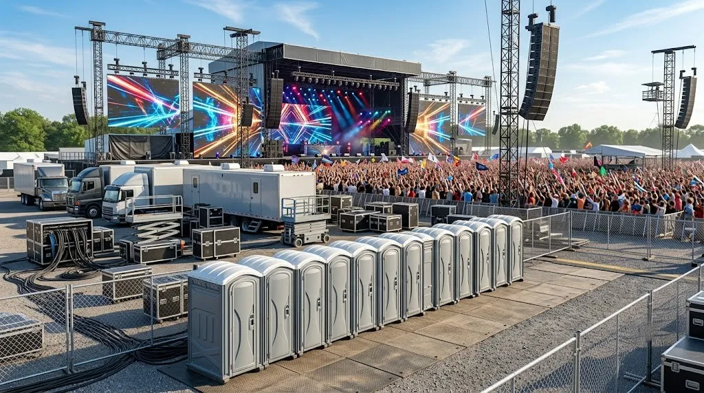 Concert Restroom Rental in St. Louis, MO