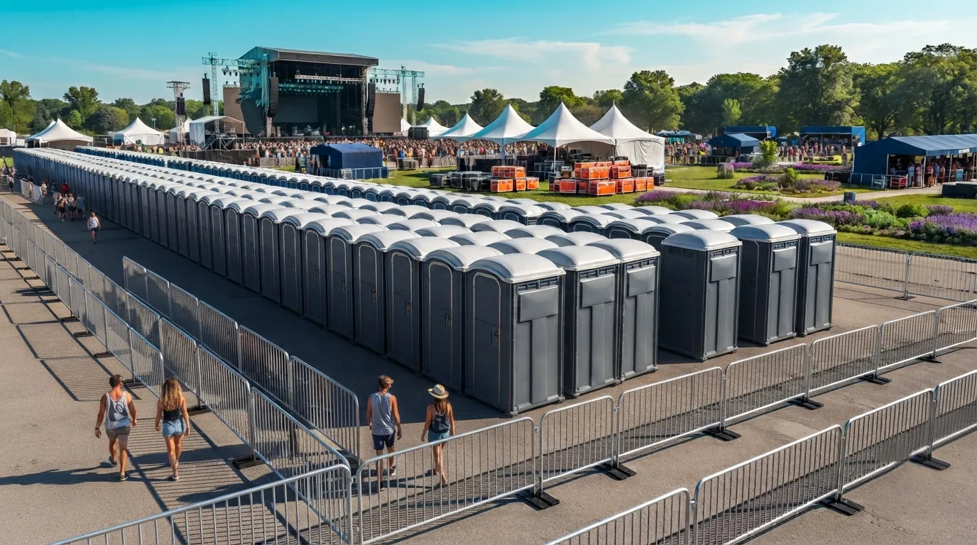 Festival Restroom Rental in St. Louis, MO