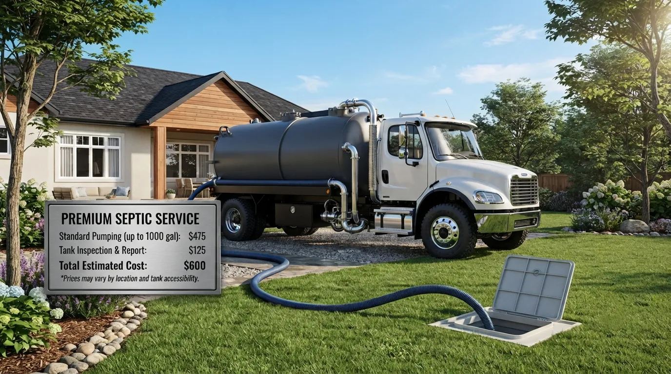 Septic Tank Pumping Cost in St. Louis, MO